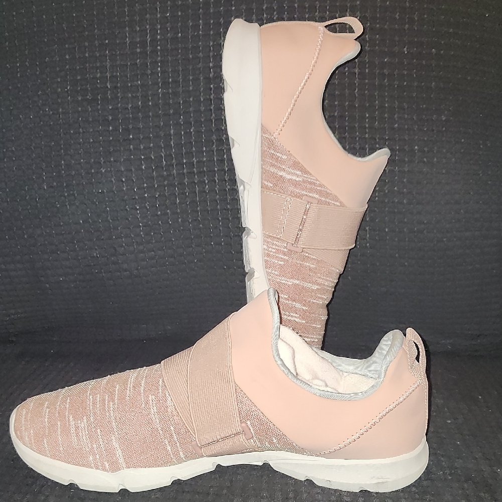 Merrell Women's Dusty Pink Slip-On Knit Sneakers - Picture 3 of 7